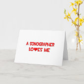 Een sonograaf houdt van me kaart (Gele Bloem)