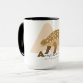 Een soort Ankylosaurus-Mok Mok (Voorkant links)