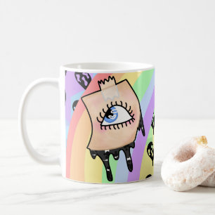 Een soort artistiek koffiemok