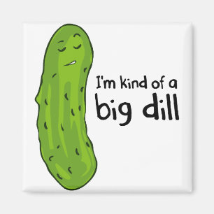 Een soort Big Deal Dill Pickle Magneet