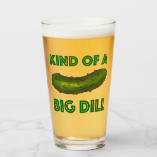 Een soort Big Dill Crunchy Green Kosher Pickle Glas