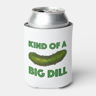 Een soort Big Dill (Deal) Pickle Kosher Green Food Blikjeskoeler