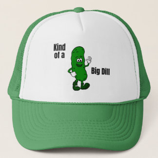 Een soort Big Dill Trucker Hat Pet