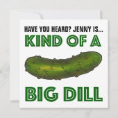 Een soort Groot Afstuderen van de Dill (Deal) Groe Kaart (Voorkant)