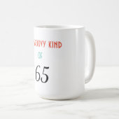 Een soort groovy van 65 koffiemok (Voorkant rechts)