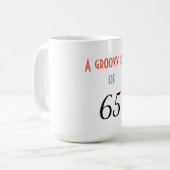 Een soort groovy van 65 koffiemok (Voorkant links)