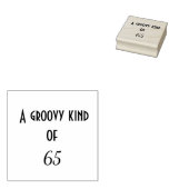 Een soort groovy van 65 rubberstempel (Gestempeld)