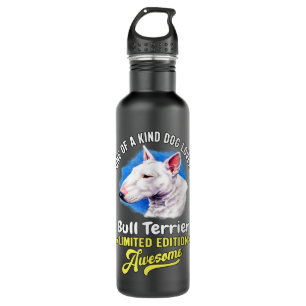 Een soort Hondenliefhebber Bull Terrier Limited Ed Waterfles