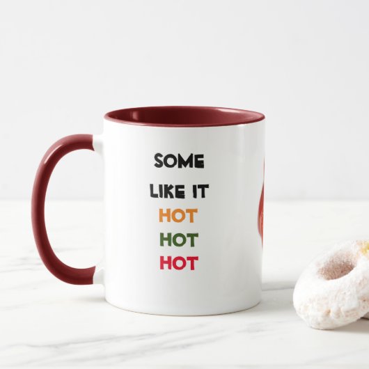 Een soort hot-Custom Combo Mok door Zazz_it (Met donut)