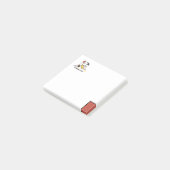 Een soort modern kunstmonogram. Brief R Post-it® Notes (Schuin)