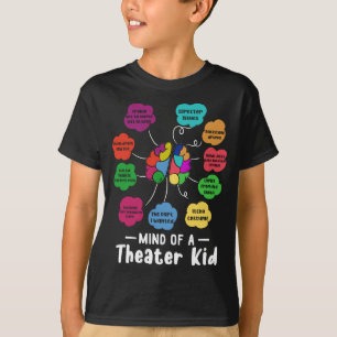 Een soort theater Kind grappige muzikale theaterac T-shirt