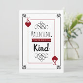 Een soort Valentijnsdag Feestdagenkaart (Staand voorkant)