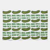 Een soort van Big Dill (Deal) Green Pickle Towel Theedoek (Horizontaal)