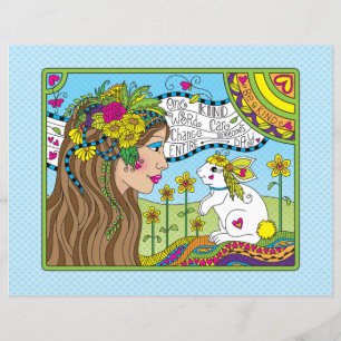 Eén soort Word_flatpanel vel 11 x 8,5 inch