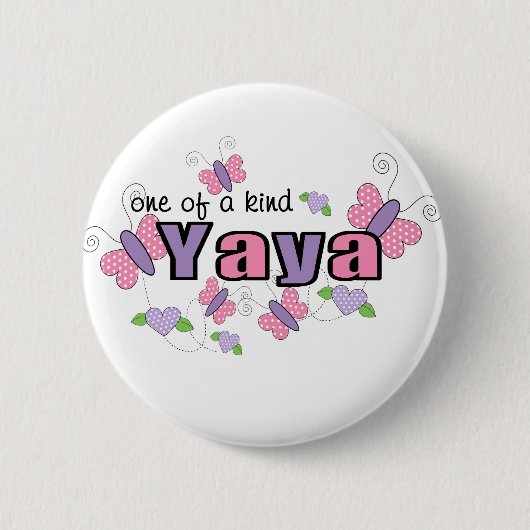 Een soort YaYa Ronde Button 5,7 Cm (Voorkant)