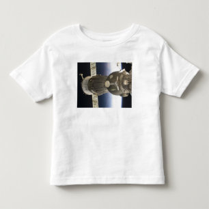 Een Soyuz ruimteschip dat door de Aarde is terugge Kinder Shirts