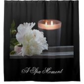 Een spa-moment douchegordijn (Voorkant)