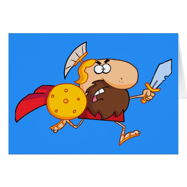 Een Spartan-krijger (Voorkant Horizontaal)