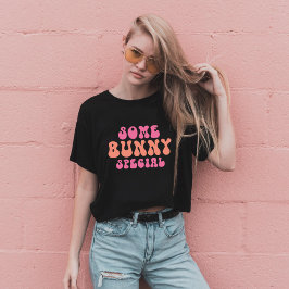 Een speciale bunny, eenvoudig en leuk t-shirt