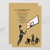 Een spel van de Uitnodiging van Hoops (Voorkant / Achterkant)