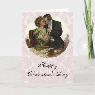 Een spel van Harten Feestdagen Kaart