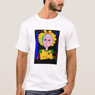 Een spel van kleur en identiteit t-shirt
