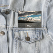 Een speld met wolken boven Maui Button (Insitu)