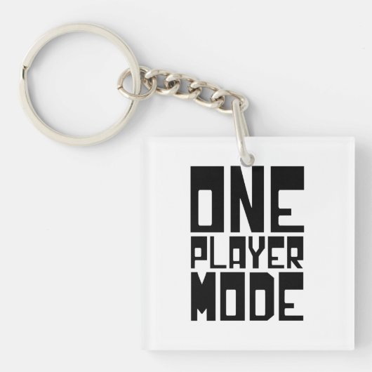 ÉÉN SPELMODUS SLEUTELHANGER (Voorkant)