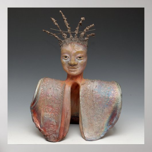 Een spiky Spunky Original Buddha Poster (Voorkant)