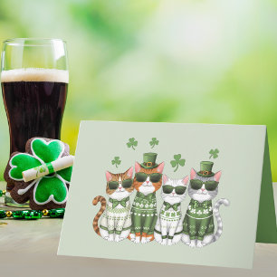Een Spinnende St. Patrick's Day Kaart