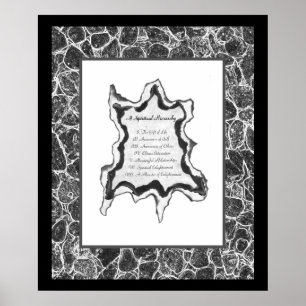 Een Spirituele hiërarchie Poster