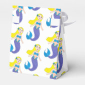 Een Splash Swimming Mermaid Birthday Party maken Bedankdoosjes (Achterkant)