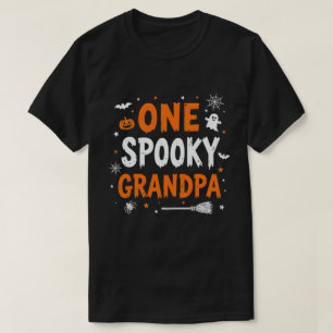 Een spoky opa Funny Halloween Matching Family T-shirt