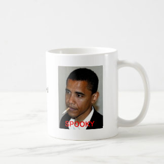 Een spookachtig ding? Obama Coffee cup Koffiemok