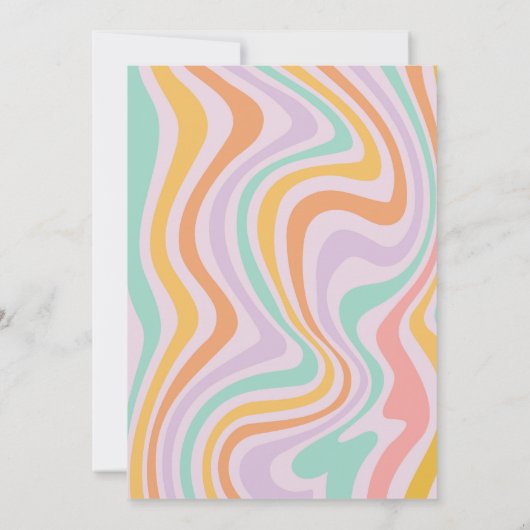 Een spooky Ghoul Retro Halloween Eerste Verjaardag Kaart (Achterkant)