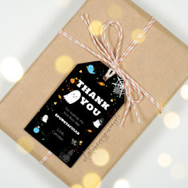 Een spooky kerel dank u cadeau Label Cadeaulabel