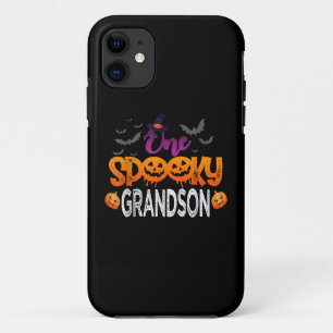 Een spooky kleinzoon familie bijpassende Halloween iPhone 11 Hoesje