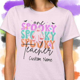 Een Spooky Teacher Tshirt