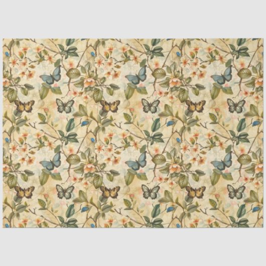 Een  Spring Series Design #7 Tissuepapier (Voorkant)