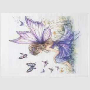 Een Spring-y Fairy Serie Ontwerp #8 Tissuepapier