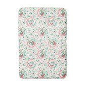 Een Sprinkle of Christmas Cheer Pattern Badmat (Voorkant Verticaal)