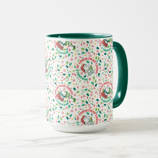 Een Sprinkle of Christmas Cheer Pattern Mok (Voorkant rechts)