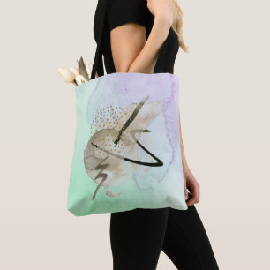 Een Sprinkle of Gold Print Tas Schoudertas