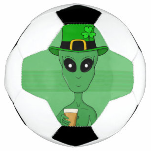 Een St. Patrick's Alien Voetbal
