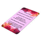 Een staat van Mind Poem Magnet Magneet (Linkerzijde)