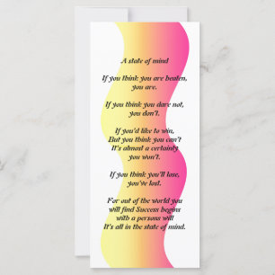 Een staat van Mind Rack Kaarten