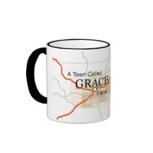 Een stad met de naam Grace Films Logo Mok
