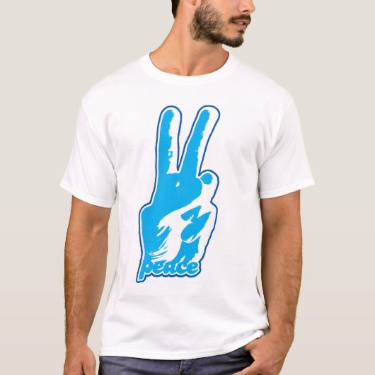 Een stad neer... - LT blauw T-shirt (Voorkant)