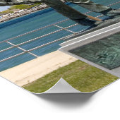 Een standbeeld van Thomas Edison door de lokale ku Poster (Hoek)