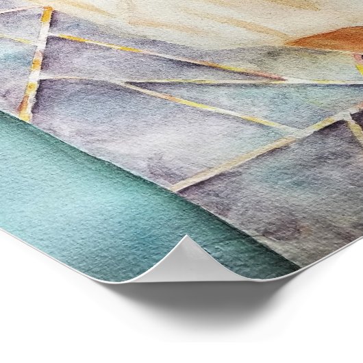 Eén stap tegelijk poster (Hoek)